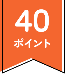 40ポイント