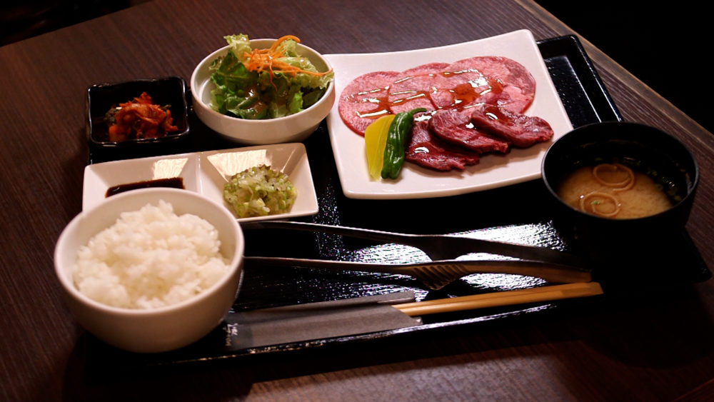 ネギ塩炙り定食　　