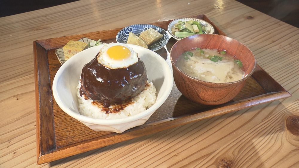 まんまるデミハンバーグ丼